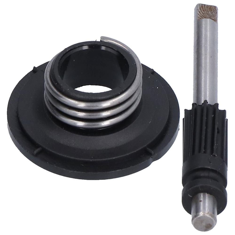 2PCS Black Oil Pump Kit Compact Oil Pump Pinion for Husqvarna 435 440E 445 450E 340 345 350