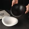 Creative Cloud Striped Ceramic Dinner Plate Western Tableware Irregular Soup Bowl Dinner Pasta Plate Home Cooking Plate Kitchen