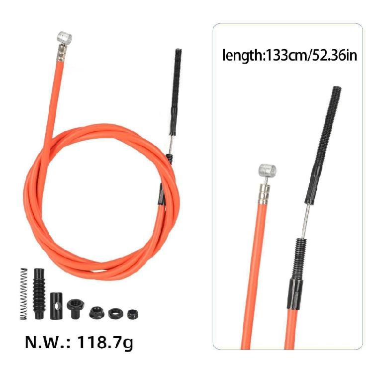 Electric Scooter Brake Line Replacement Line length 133cm Drum Brake Cable High Performances Scooter Maintenance Line