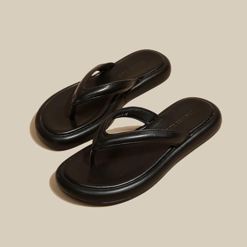 Dames Slippers Zomer Slides Open Teen Platte Casual Schoenen Vrije Tijd Sandaal Vrouwelijke Strand Flip Flops Buiten Slippers Slides Dames 35 black