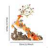 Deer Figurine Desktop Holder for Wine Bottles And Centerpiece