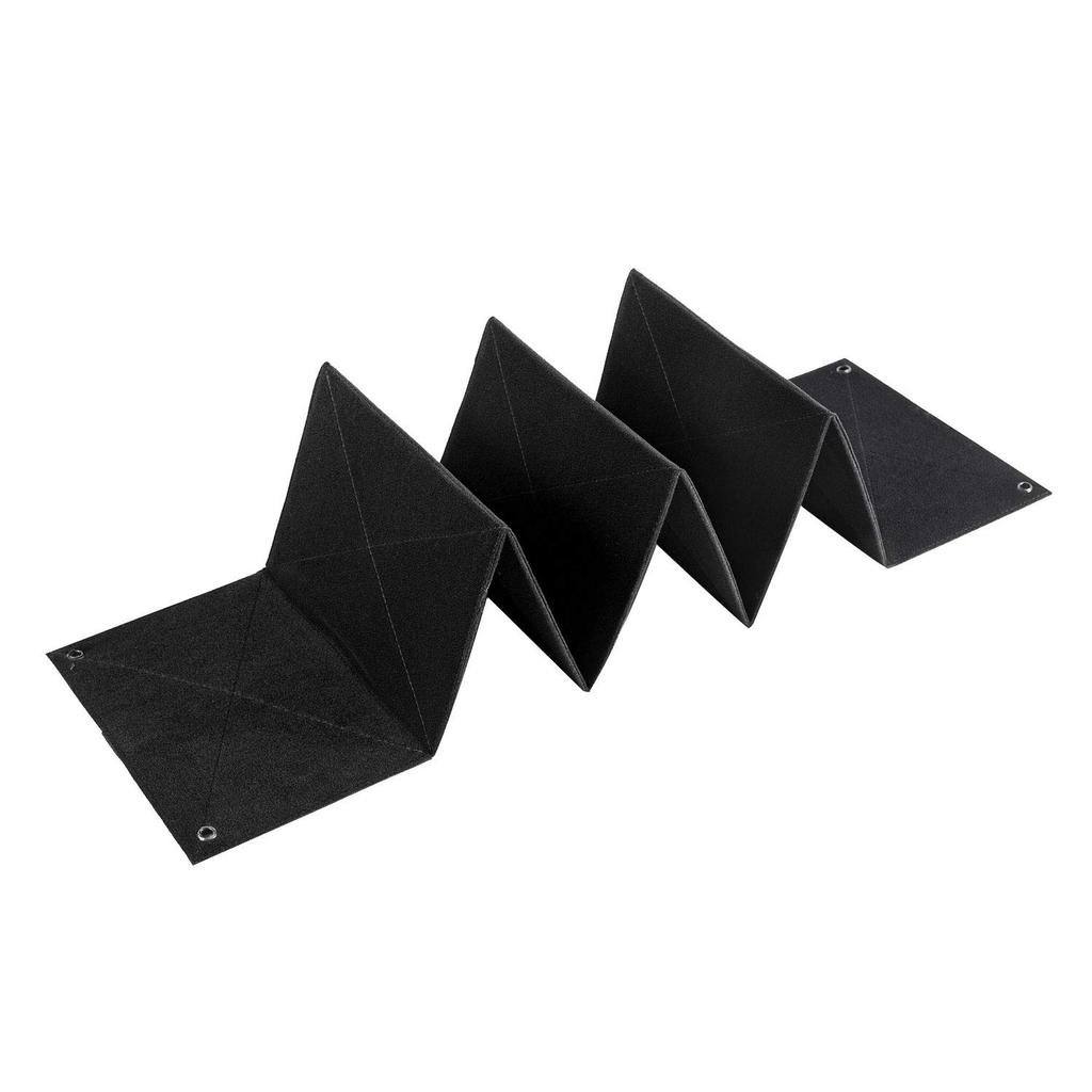 OneTigris Patch Base Patch Mat Hook Loop Patch Book Wall Hanging Hobby Storage Panel & (Patch - Black)