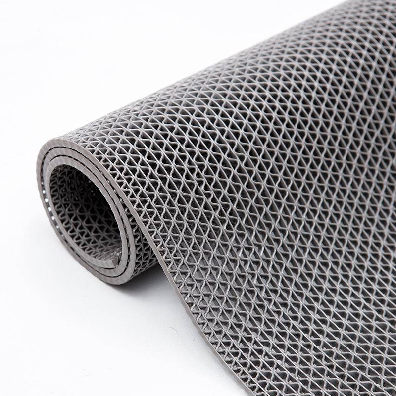 PVC Absorbent Anti-Slip Doorway Mat - Waterproof Floor Carpet for Kitchen & Bathroom