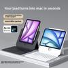 Magnetic Slide iPad Keyboard Case for Apple Pro 11 2024 New 13 Inch Air 6 Tablet Cover with Track Control