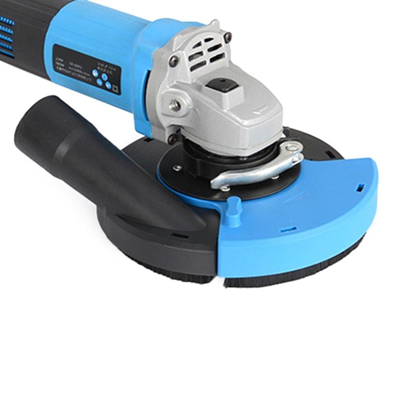 Portable 17cm/6.69 Inches Dust Shroud for Angle Grinder Surface Grinding Dust Cover Easy Keep Dust Away Dust Collection