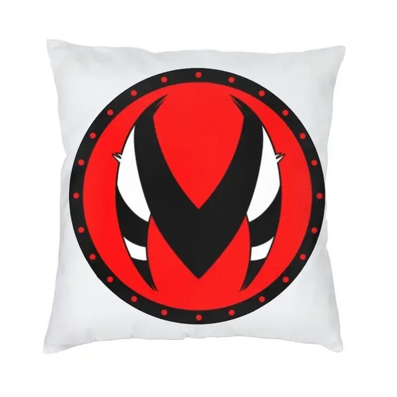 Fizzaroli Helluva Animiertes Horror-Musical Dekoration Kissenbezug Kissenbezug für Wohnzimmer