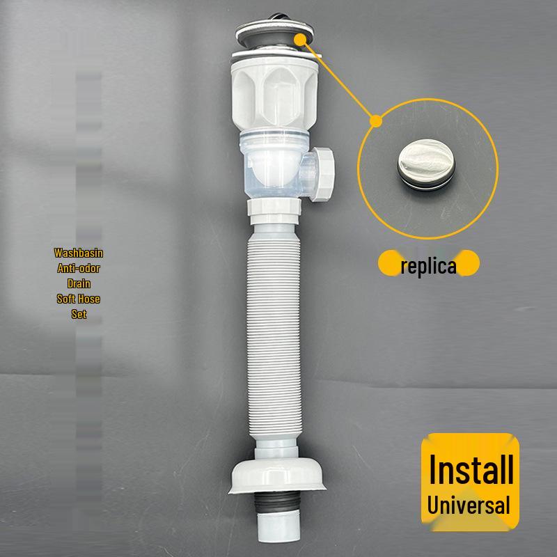 

Двоцільовий вологозахисний, комахозахисний зливний шланг для раковини та ситечко для зливу раковини