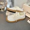 Niche retro German training shoes women's little white shoes casual board shoes ins trendy ugly cute Hong Kong style shoes foreign trade sports shoes