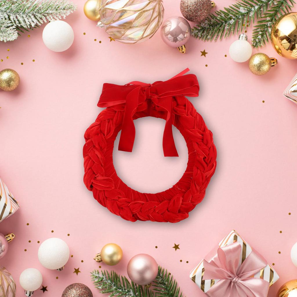 Holiday Door Decoration Christmas Decor Christmas Celebration Attention-Grabbing Size Classic Charm For Front Door