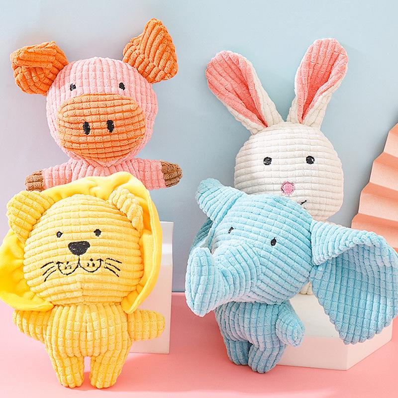 Durable Cartoon Elephant Teething Toy for Pets