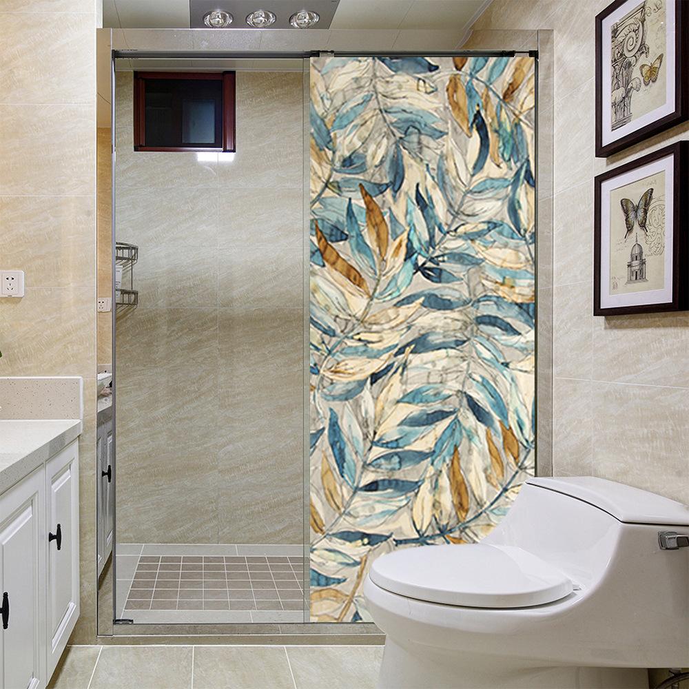 3D Geometric Door Stickers Mural Art Decor Peel and Stick for Bedroom Bathroom Yard Dinosaur Scenery Wallpaper Poster Removable