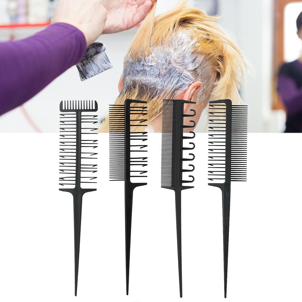 Professional Hairdresser Comb Set Hair Coloring Dying Highlight Salon Barber Tool