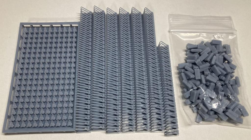 Chino Model 1/35 T51 Type Connectable Tracks Plastic Model Parts CM-051