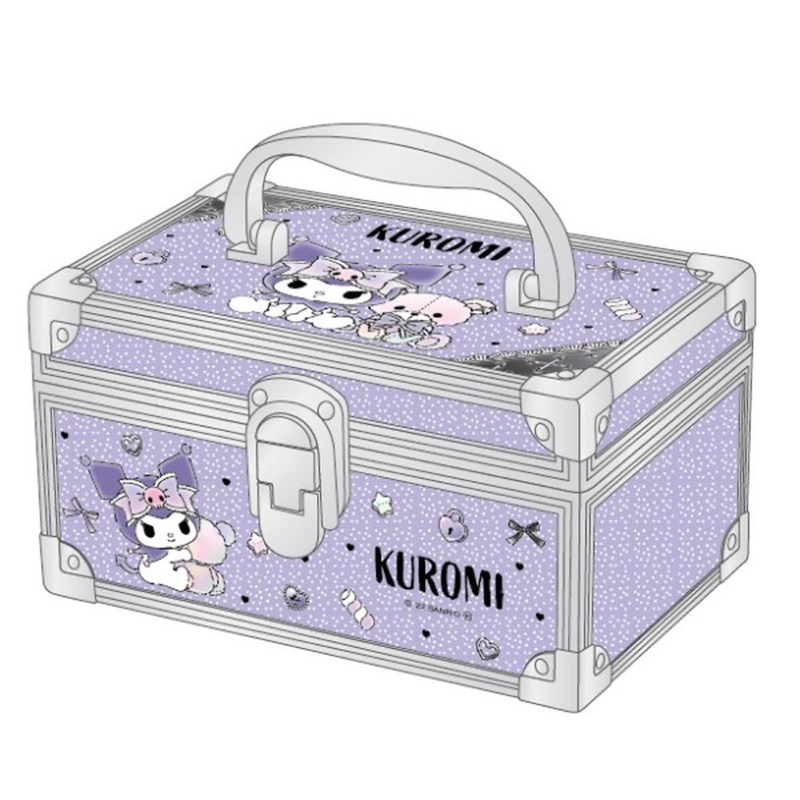 

K Company Кейс для косметики Sanrio Kuromi CVC1-KU