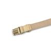 Miha Boss Velvet Pet Collar & Leash Set with Gold Buckle