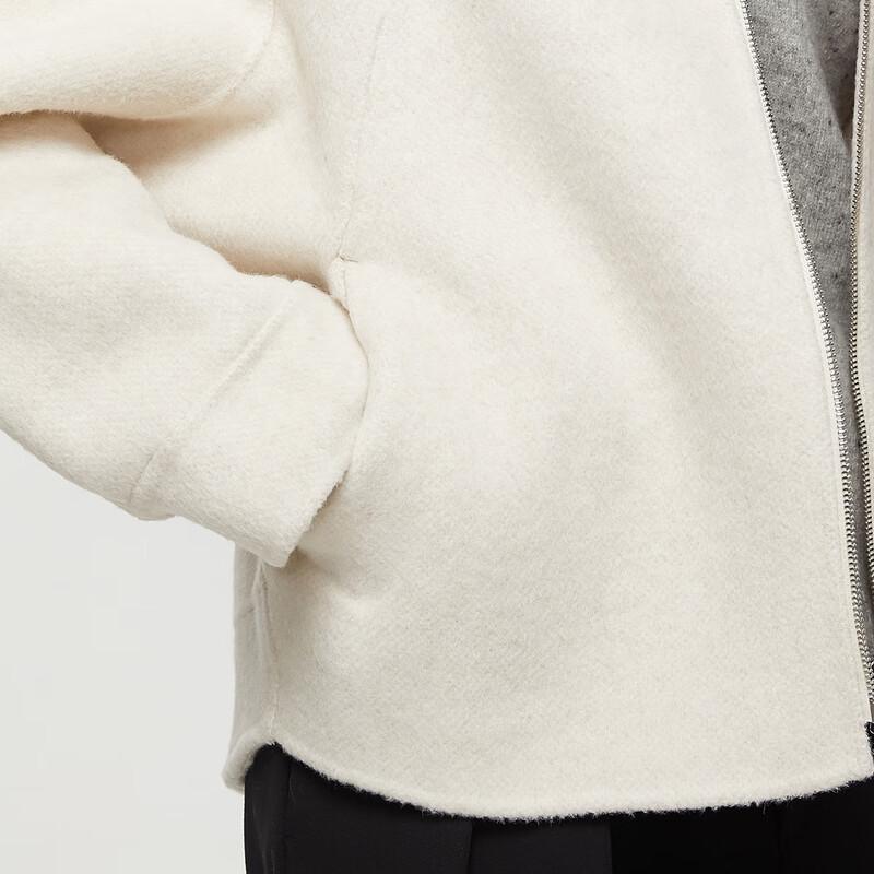 Shetu Damen Wollmischung Mantel mit lockerem Schnitt