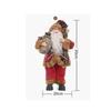 Christmas doll ornaments stand Santa Claus dolls, Christmas plastic dolls Christmas ornaments