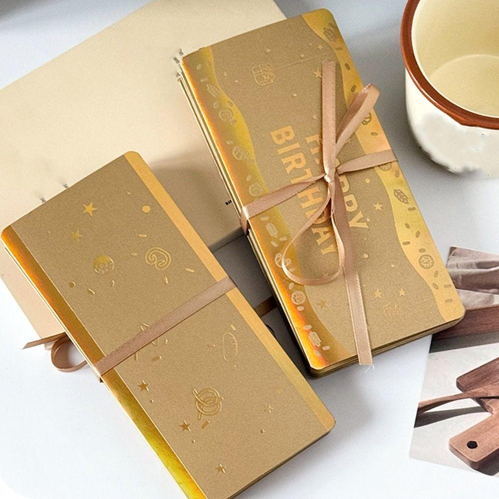 Foldable 3D Birthday Red Envelope HongBao Traditional Lucky Money Envelope Best Wishes DIY Packing Birthday Cake Greeting Card