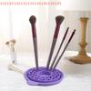 Multifunction Silicone Folding Makeup Brush Cleaning Cup Cleaning And Drying Storage Cup Beauty Cosmetic Brush Scrub Cup