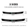 CGO1 Car Emblem Door Sill Protector Sticker Rear Trunk Film Accessories For Skoda Kodiaq Octavia Enyaq Kamiq Scala Rapid Superb MK2 3