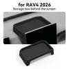 For Toyota RAV4 2026 2027 Dashboard Storage Tray Display Screen Rear Storage Box Tray Organizer Interior Accessories