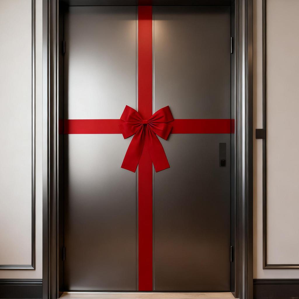 Neue Partydeko Schleife Band DIY Zubehör Schranktür Hängend Türschleife Band Hängeanhänger Weihnachten