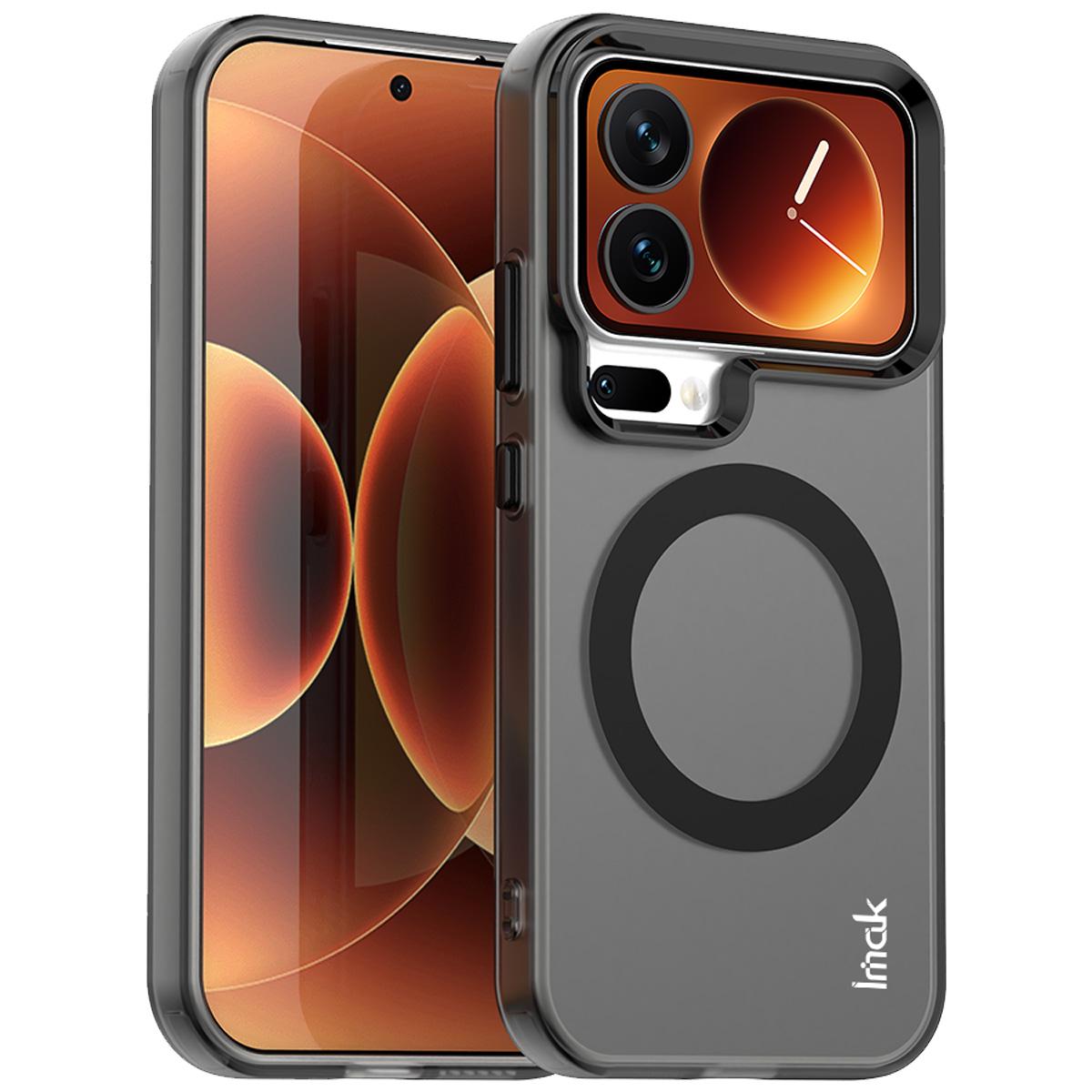 

Чехол для телефона Xiaomi MI 17 Pro Max 5G IMAK Chocolate Magnetic Case Xiaomi 17 Pro Max 5G чёрный