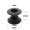 Parts Table Bearing Foosball Bushing Hobbies Toys Arcade Indoor Black Plastic