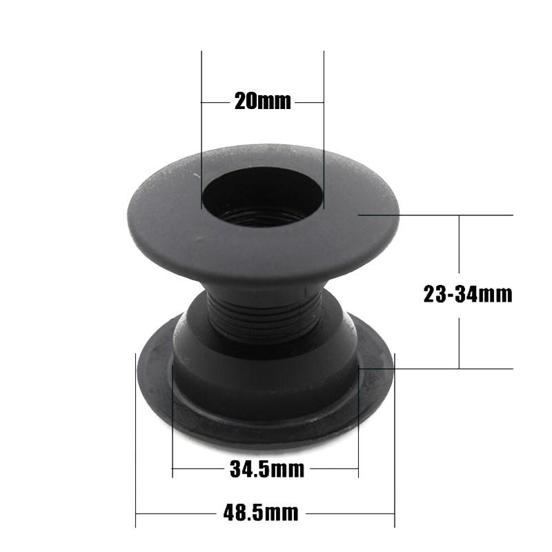 Parts Table Bearing Foosball Bushing Hobbies Toys Arcade Indoor Black Plastic