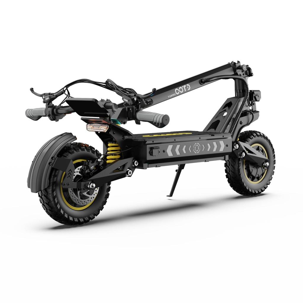 OOTD T10 Pro All-Terrain Electric Scooter 52V23.4AH Battery 70KM Range 150KG Load 11Inch Off-Road Tires 1300*2 Dual Motor E-Scooter