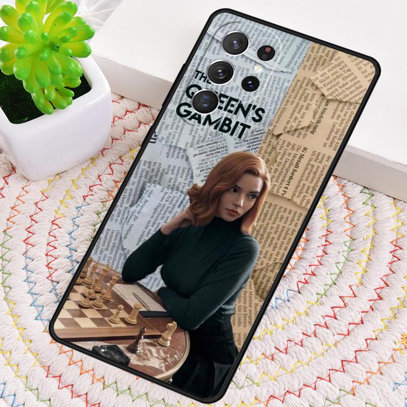 TV Series The Queen's Gambit TPU Phone Case For Samsung Galaxy note 10 pro S26 S25 S24 S23 S22 Ultra Plus S21 FE S20 Cover
