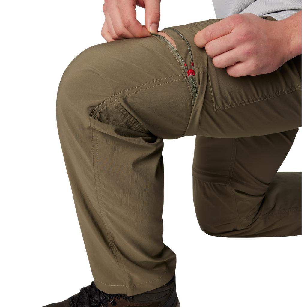 Columbia Silver Ridge Utility Convertible Pant, Mens Green Trousers