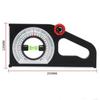 SZB Magnetic Level, High Precision, Carpentry Tool, Construction Site, Civil Engineering, Adjustable Measuring Tool, DIY (No Graduations)