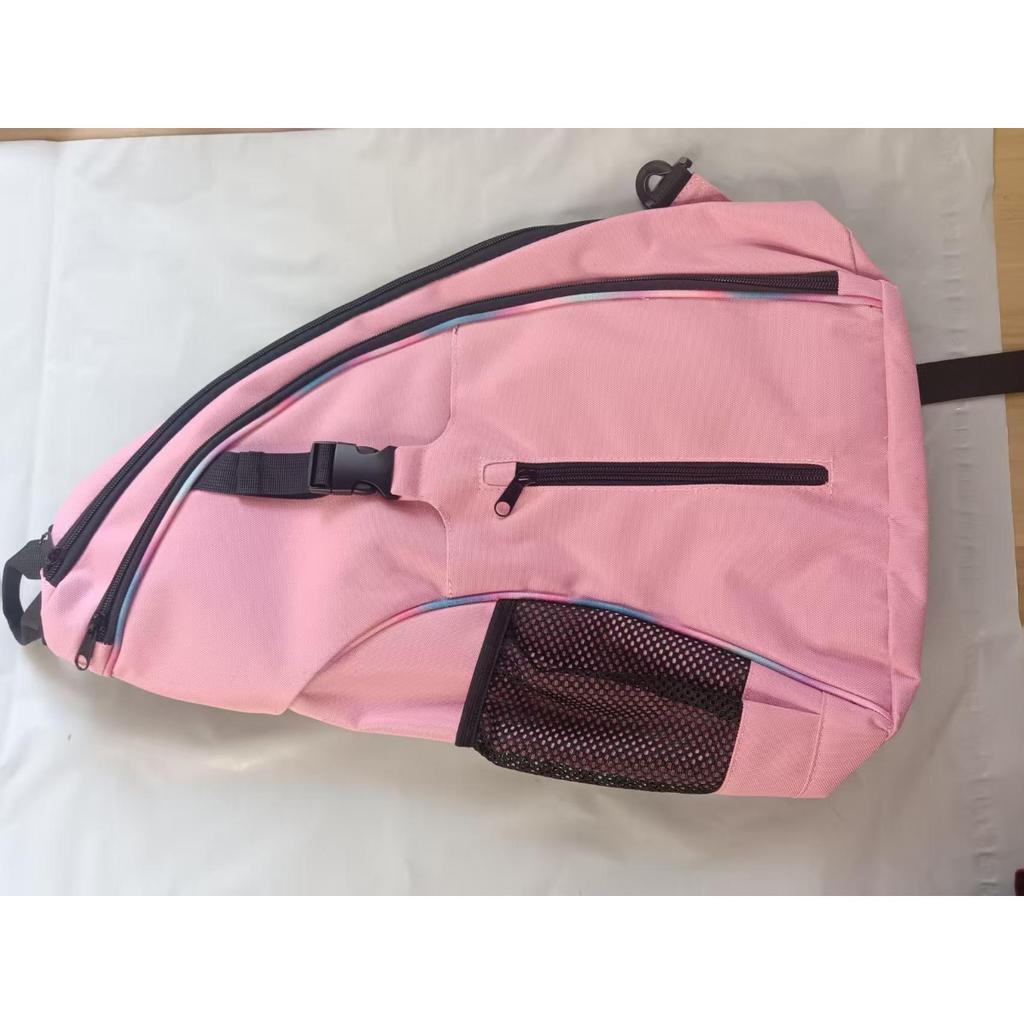 Bolso de Hombro de Tenis con Soporte para Raqueta - Múltiples Compartimentos para Guardar Accesorios de Tenis y Bádminton, Bolsillo de Malla para Guardar Pelotas