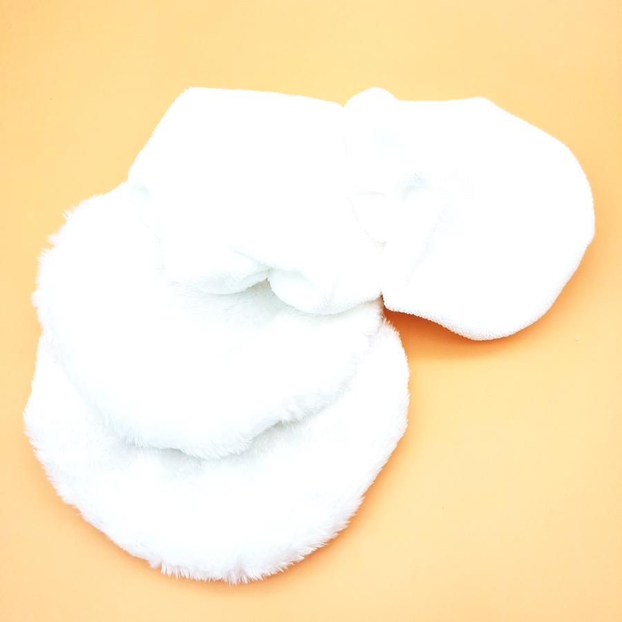 New 4 X Terry Cloth+Woolen Fleece Car 9-10inch Polishing Bonnet Buffer Polishing Pad