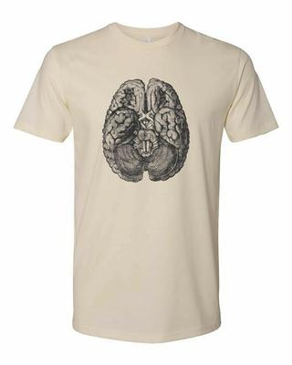 Cottage Cult Clothing Tee T Shirt Cotton Medical Anatomy Victorian Art Brain #4
