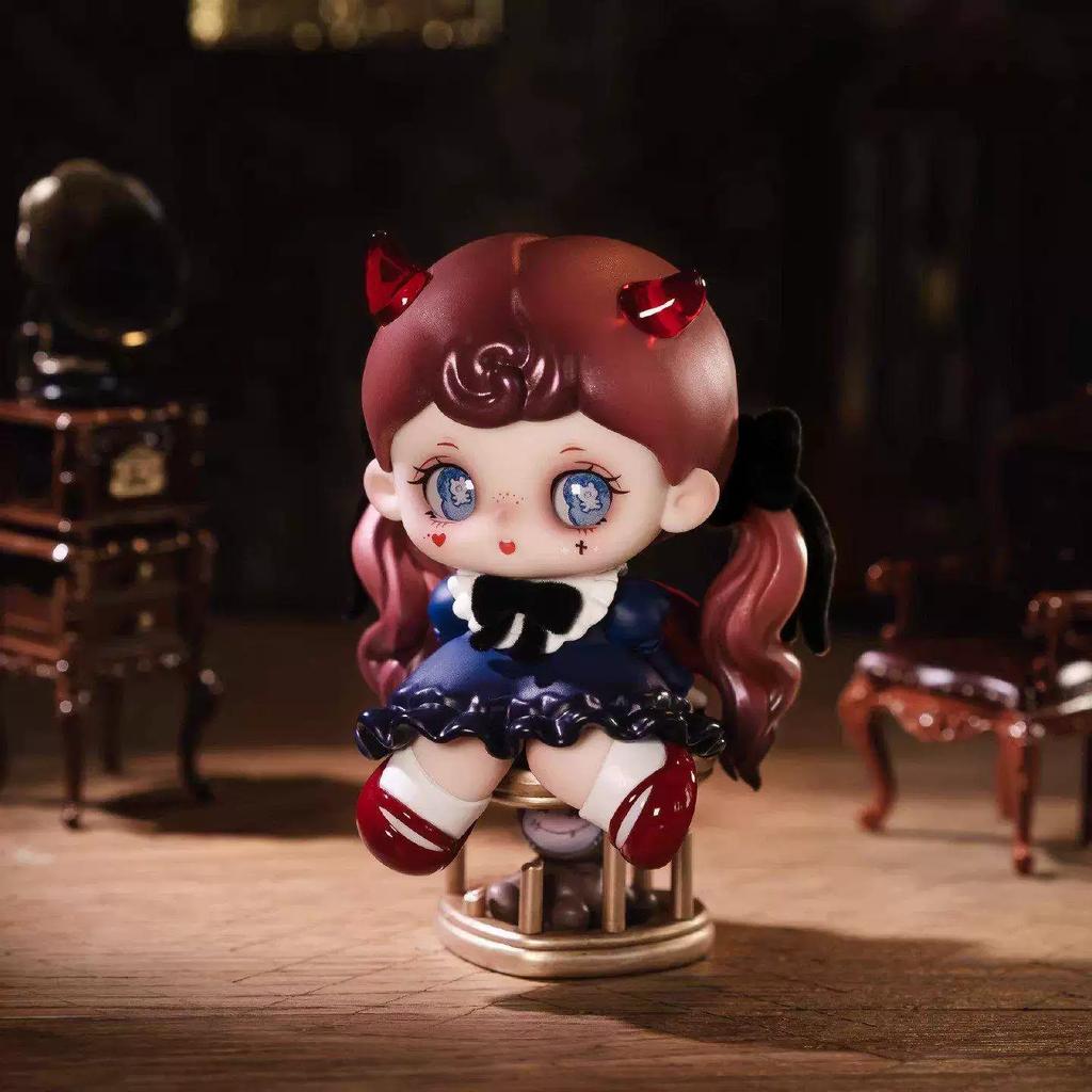 Genuine Tarti Ghost In Hotel Series  Cute Spooky Anime Figurine Desktop Ornament Collectible Plaything  Present