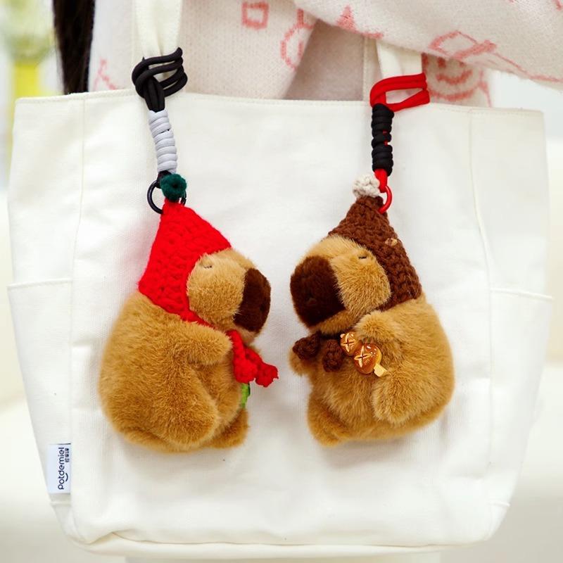 Capybara Collection Doll Doll Plush Toy Key Chain Birthday Gift Doll