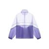 Li Ning Sports Lifestyle Series UPF 40+ Color Block Logo Letter Print Casual Sun Protection Clothing Unisex clothing Grass-Purple AJDT501-4