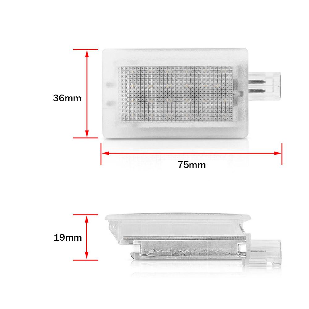 1pcs Led Door Courtesy Footwell Light Trunk Luggage Compartment Lamp For Dodge Challenger Charger Avenger Dart Chrysler 200 300