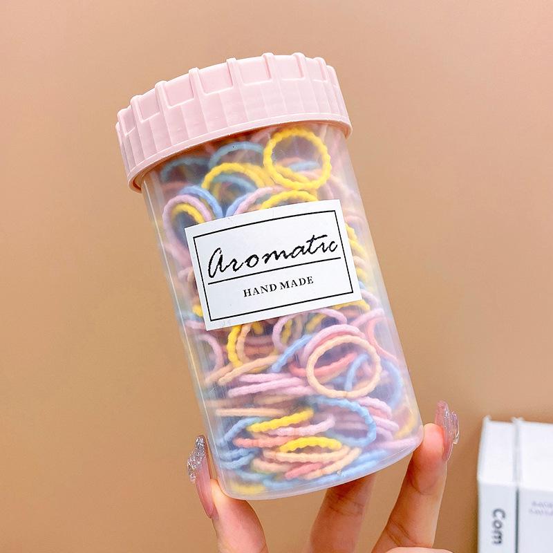 Colorful Baby Hair Ties: Safe, Non-Damaging Rubber Bands for Small Pigtails and Infant Hair Accessories.