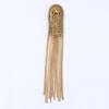 Zinc Zinc Alloy Tassel Chain Epaulettes Metal Tassel Epaulet Retro Gold Brooch Jewelry  Suit