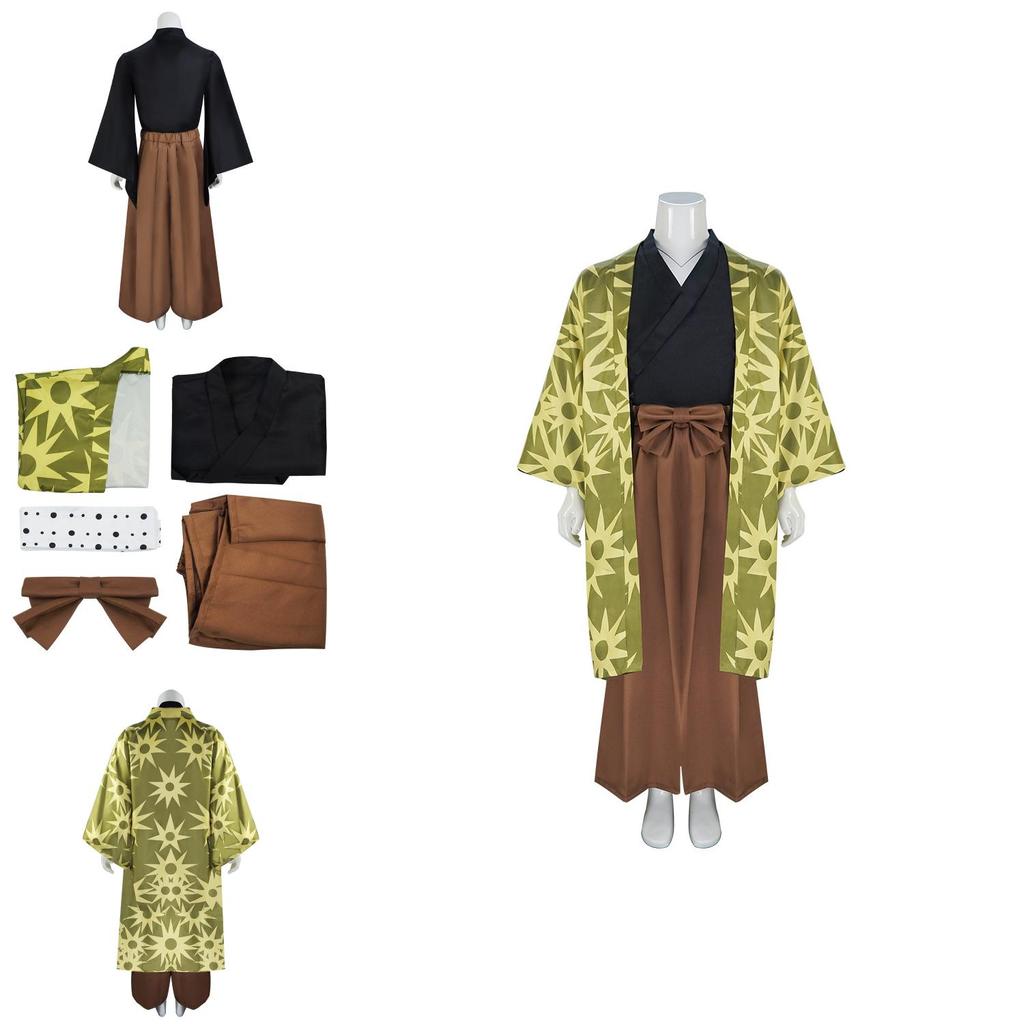 Demon Slayer Steel Tetsuro Cosplay Costume With Polyester Fabric For Anime Role Play