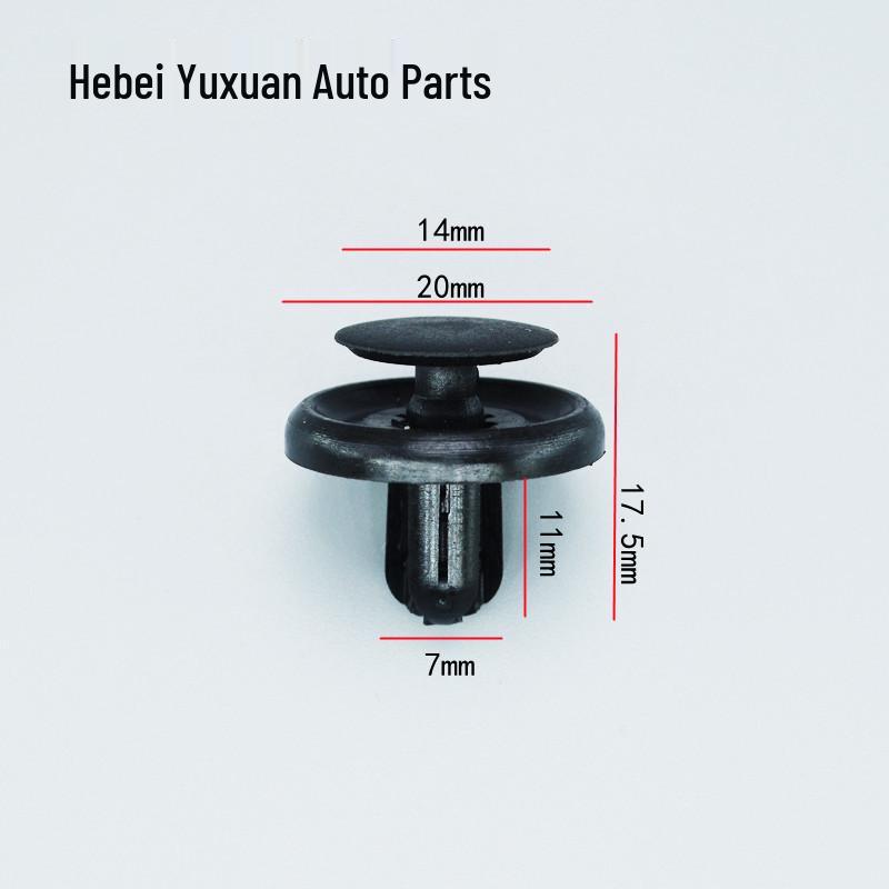 

Premium Fender Liner Clips for Toyota and Honda - Plastic Push Pins & Expansion Rubber Clips
