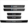 1/4/5Pcs Car Door Sill Scuff Plate Decor Carbon Fiber Stickers For BMW G80 G06 G07 G42 G14 G15 G16 F82 F20 F21 F83 M2 M3 M4 M5