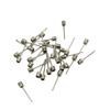 50PCS Stainless Steel Sports Ball Inflating Pump Pins Soccer Football Basketball Air Valve Adaptor Needle for Inflatable Sports