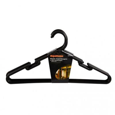 Plastikinės paltų pakabos (Pakuotėje 8 vnt)