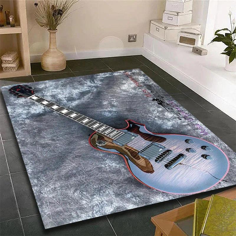 

Musical Room Guitar Room Bedroom Carpet Picnic Mat Home Living Room Carpet Furniture Decor Picnic Mat Washroom Floor Mat Decor 40x60cm