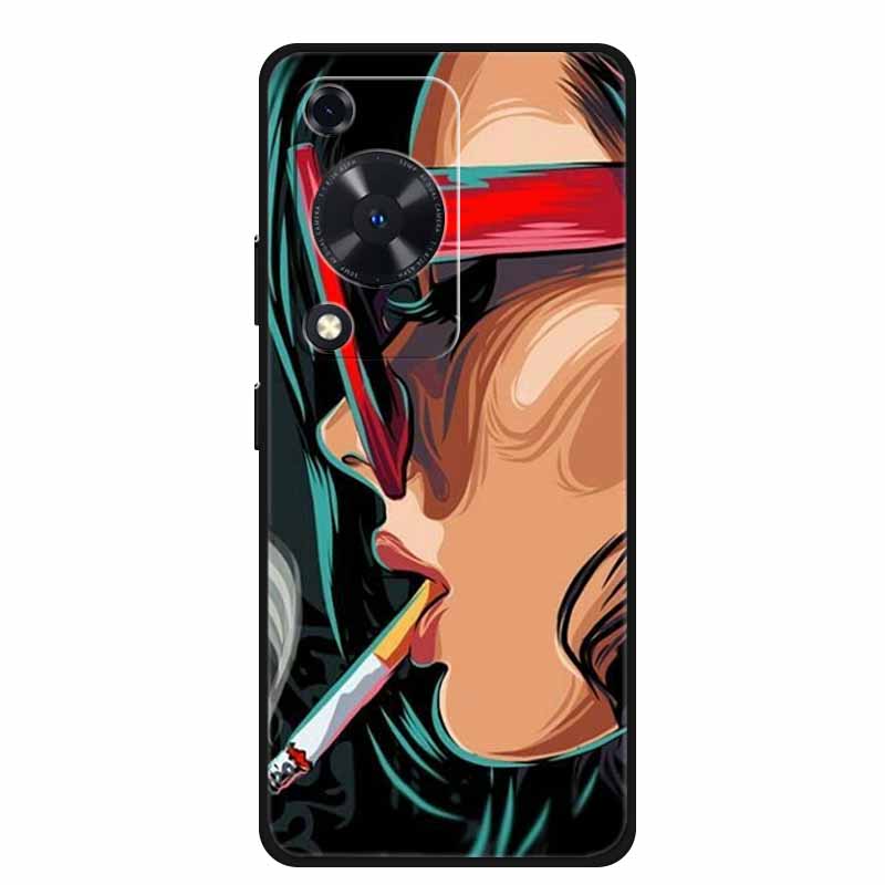 For Huawei Nova Y72 Phone Case Back Animal Cover for Huawei Nova Y72s Silicone Soft TPU Cases NovaY72 s Y 72 s Para Funda Bumper