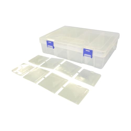 Ringstar Super Club Parts Clear L234 X W168 X H62mm 12 Compartments RP-240